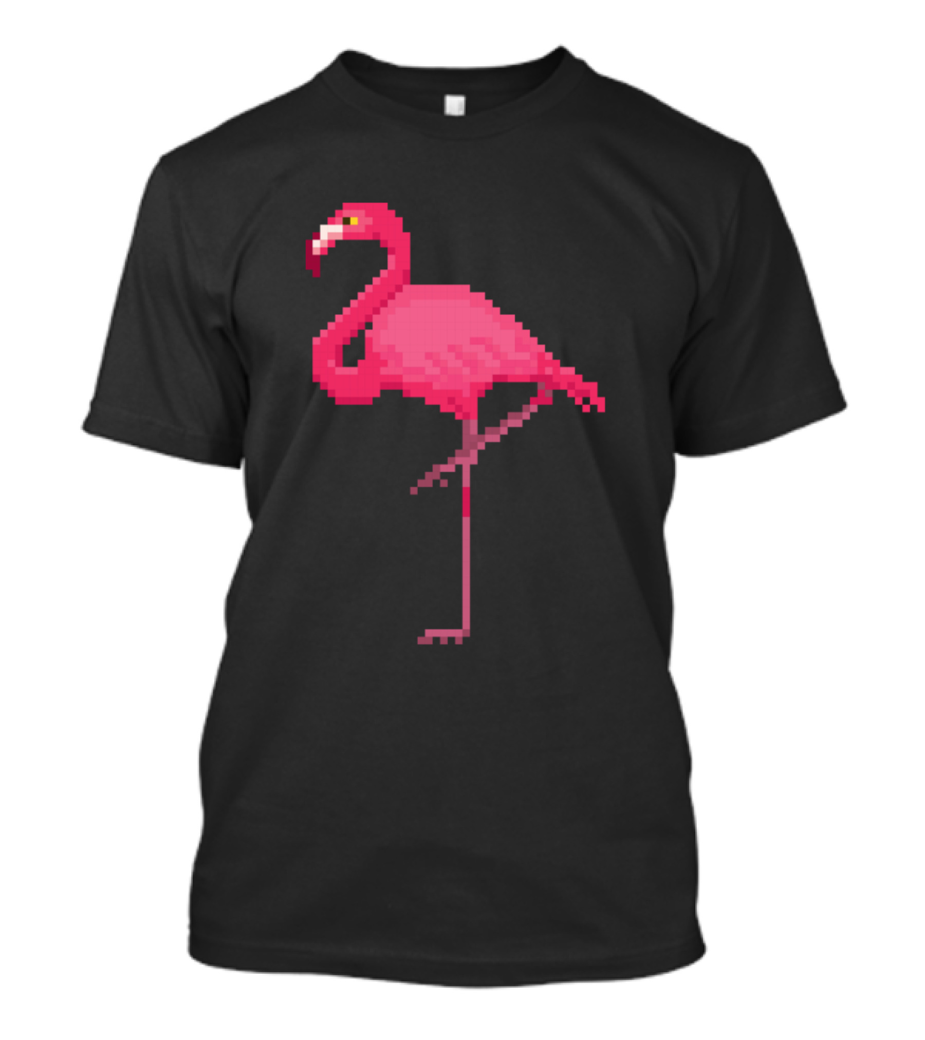 Pixel Art Flamingo Lovers T-Shirt