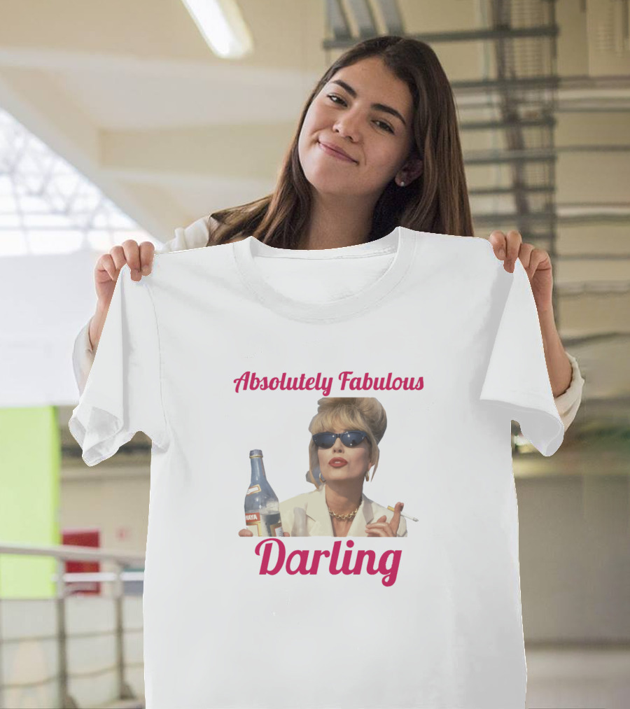 Absolutely Fabulous Darling Patsy Stone Cheers Sweetie T-Shirt