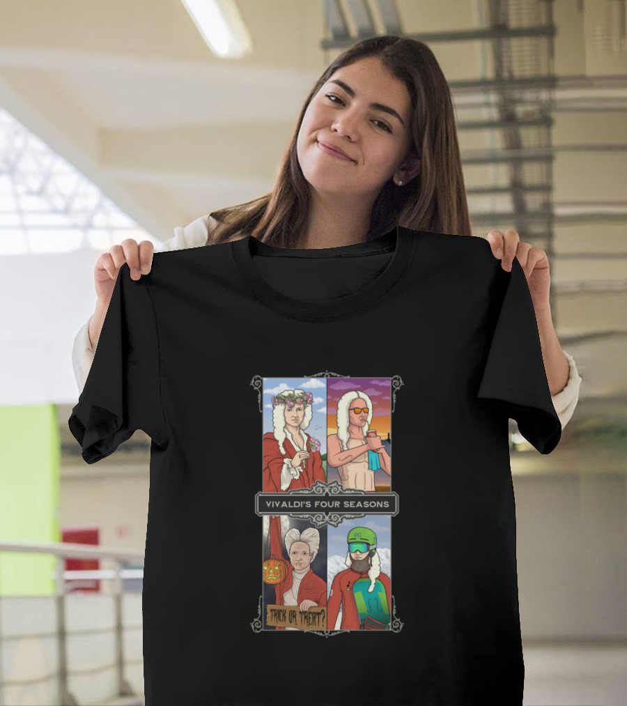 Vivaldi's Four Seasons Trick or Treat Summer Winter T-Shirt