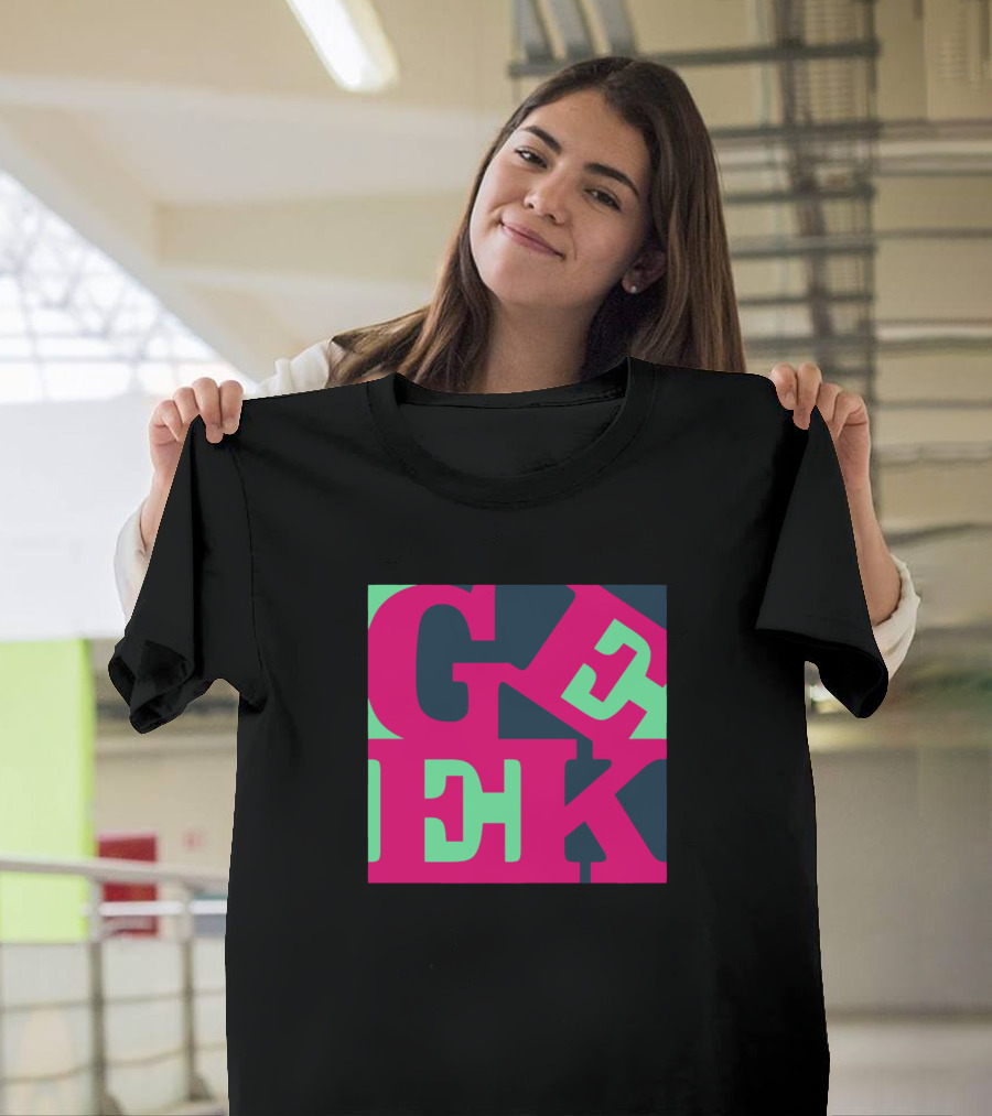Geek Colorful Block T-Shirt
