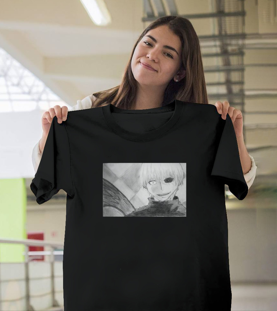 Kaneki Tokyo Ghoul Illustration Fan T-Shirt
