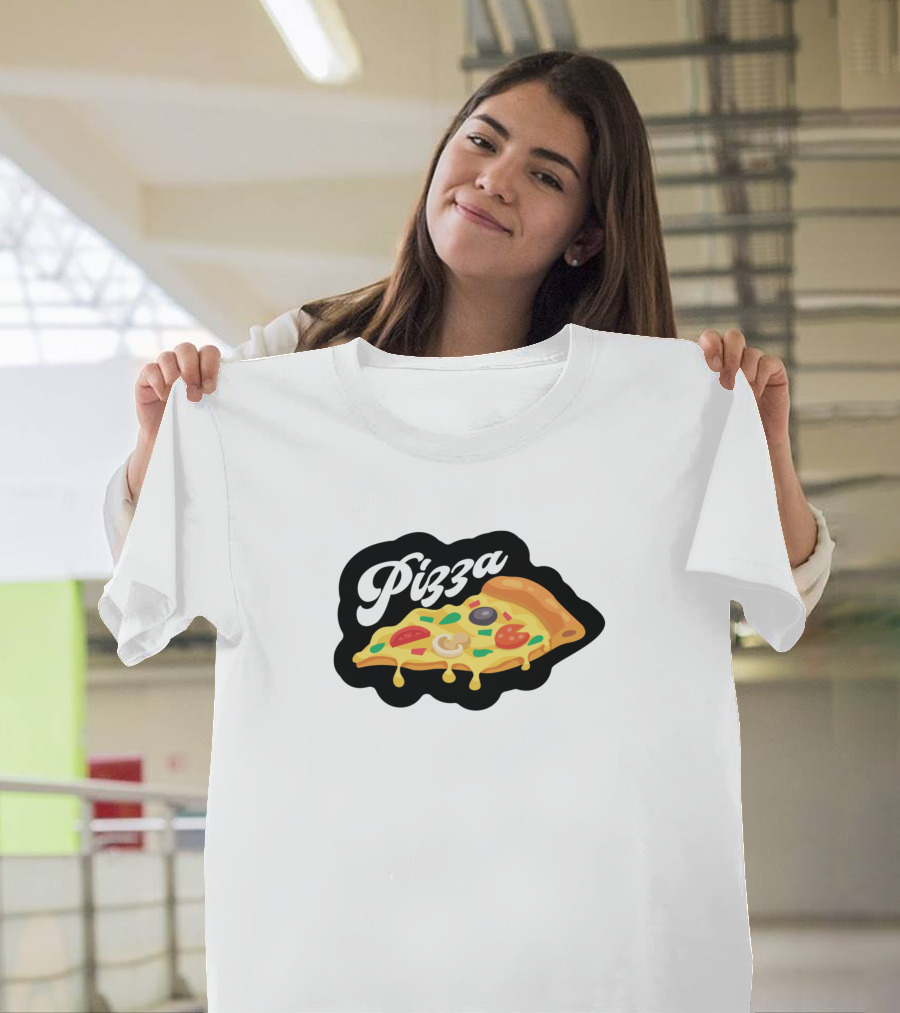 Pizza Slice Melting Cheese T-Shirt