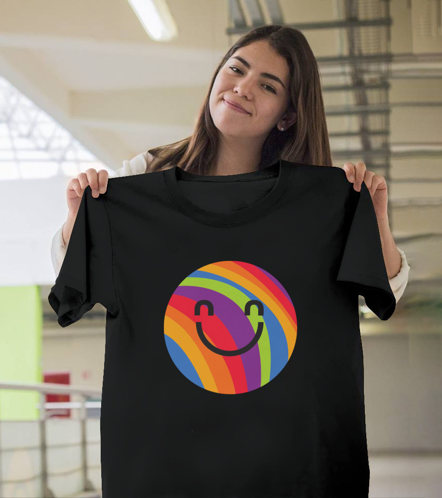 Colour Will Always Make You Smile Rainbow Headphones T-Shirt