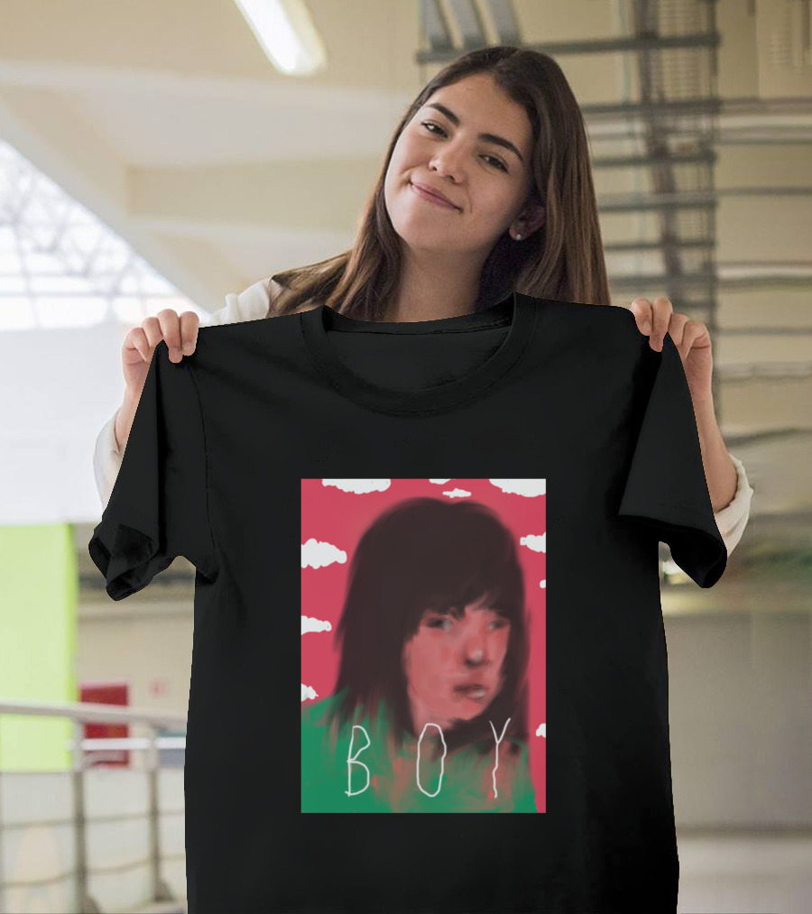 Boy Fire Face Go Clouds T-Shirt