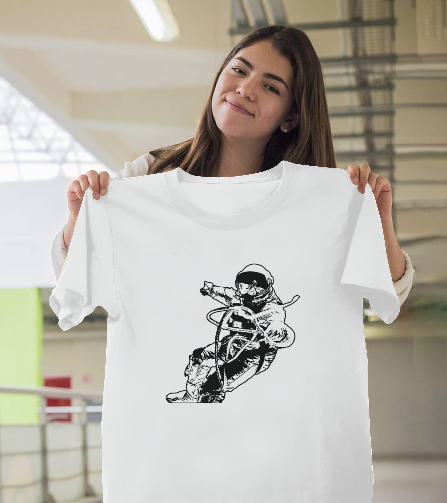 Astronaut Walking in Space T-Shirt