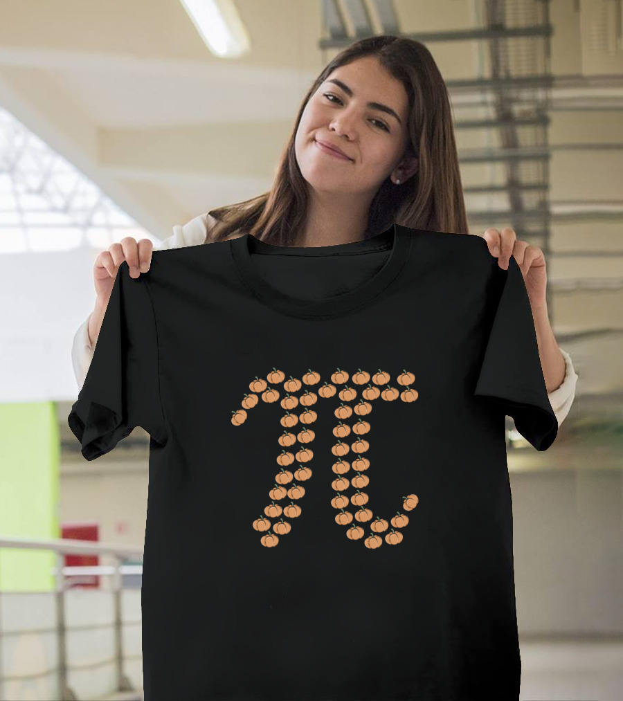 Thanksgiving Pumpkin Pi Festive Pumpkin Pie Turkey T-Shirt