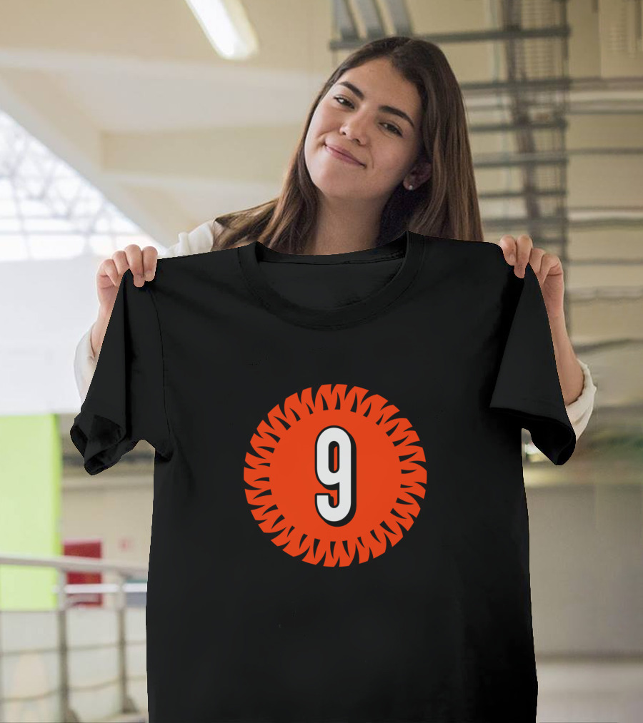 Joe Burrow Number 9 Cincinnati Bengals Football Jersey T-Shirt