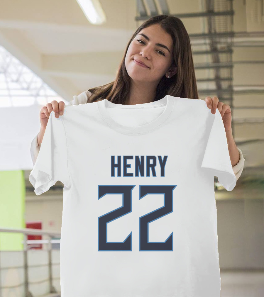 Derrick Henry 22 Tennessee Titans NFL Football T-Shirt