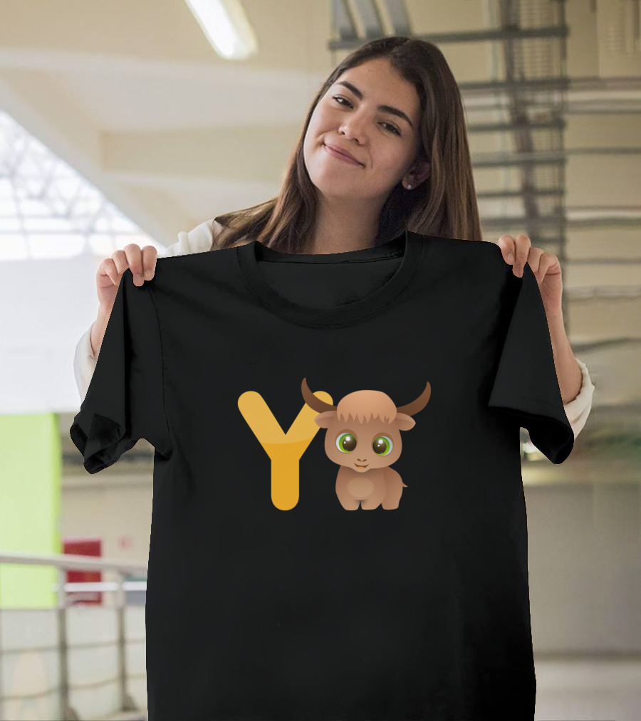 Y Yak Animal Alphabet T-Shirt