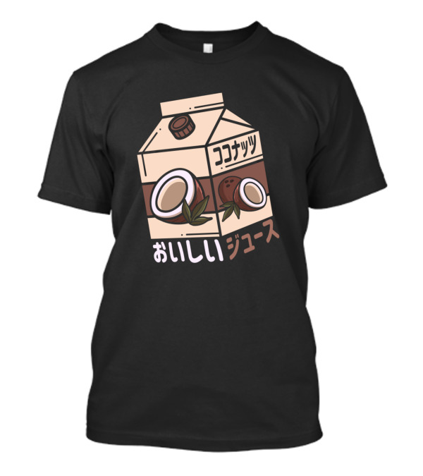 Coconut Milk Juice Japanese Aesthetic T-Shirt