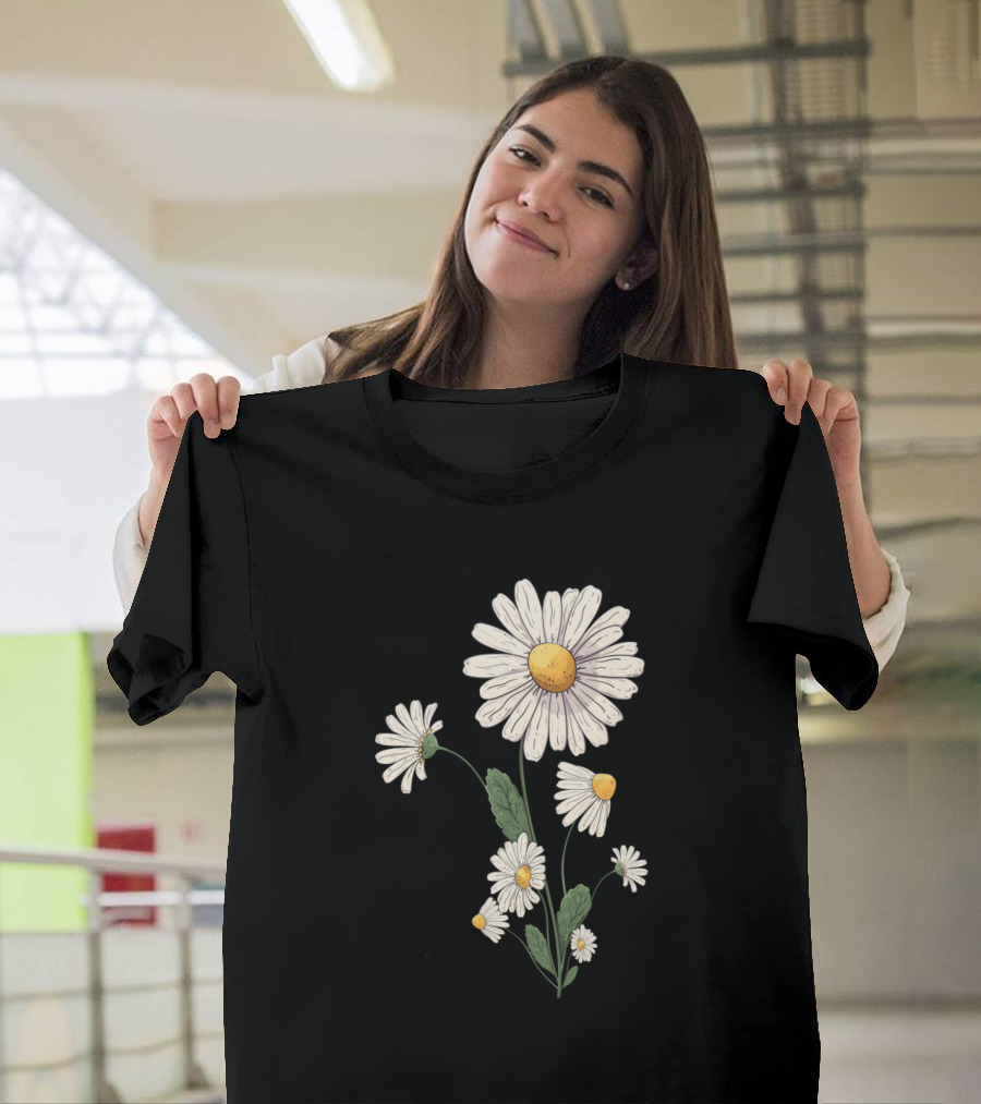 Marguerites Daisy Spring Summer Vacation Travel Blossom T-Shirt