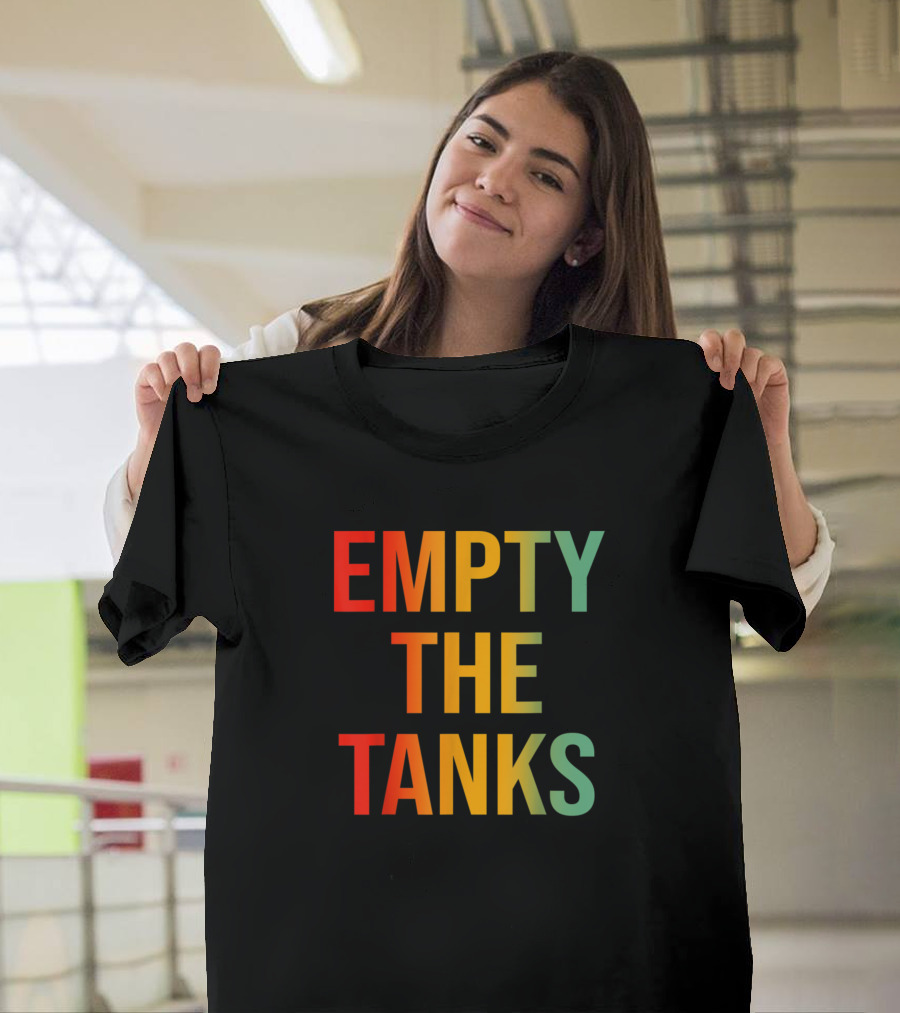 EMPTY THE TANKS SeaWorld Protest Movement Awareness T-Shirt