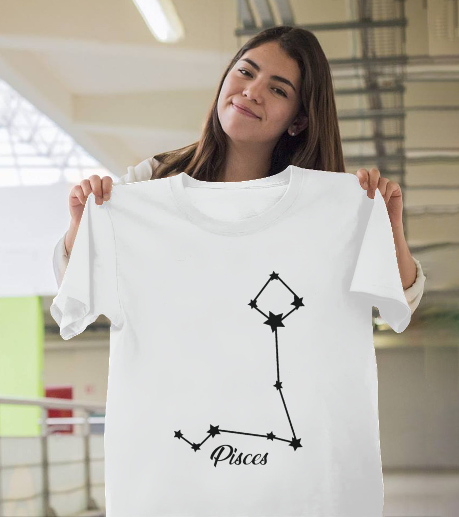 Pisces Constellation Star T-Shirt