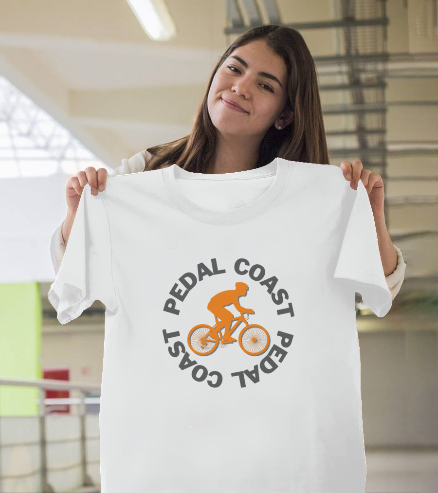 Pedal Coast Bike Rider T-Shirt