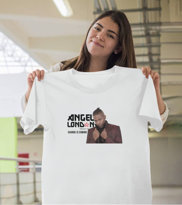 Change Is Coming Kasalsa Music Angel London Star T-Shirt
