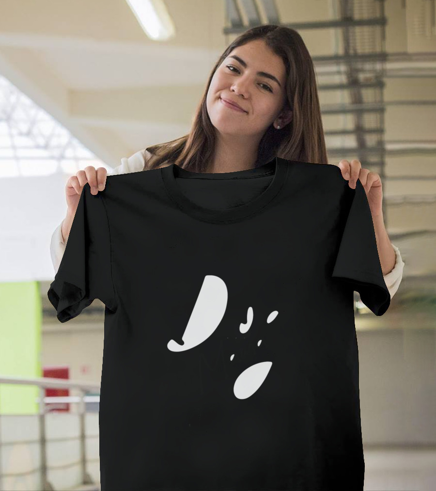 Dog Mama Best Dog Lover Mom Mother Lady Present Paw Prints T-Shirt