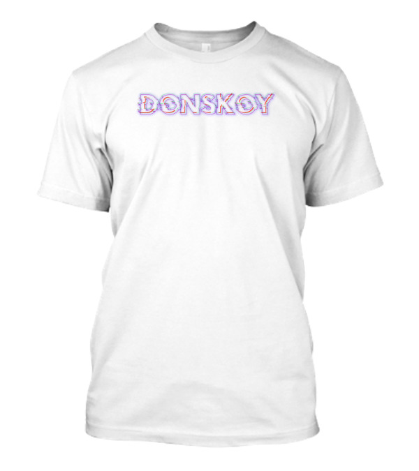 Donskoy Retro Glitch Effect T-Shirt