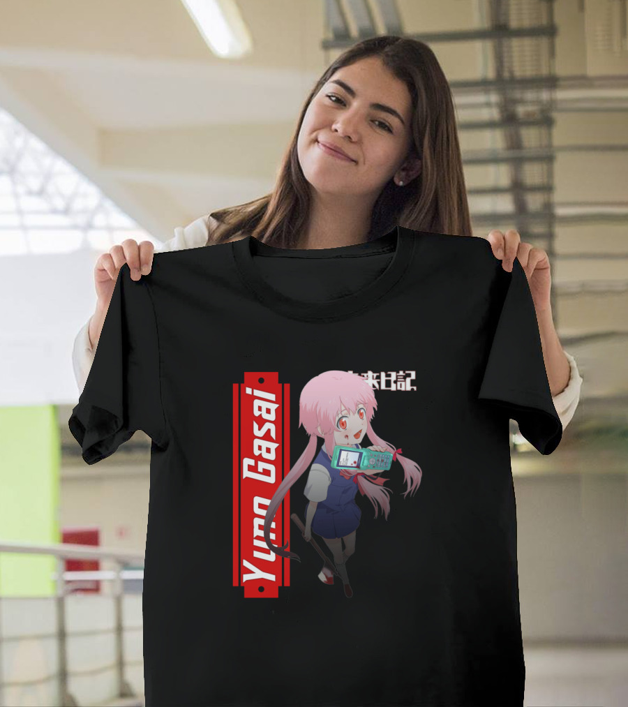 Yuno Gasai Mirai Nikki God Of Time And Space T-Shirt