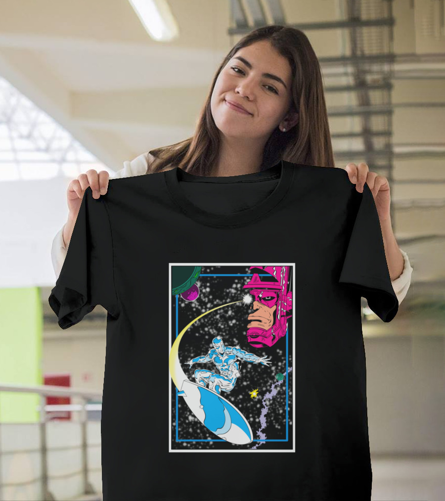 Herald of Galactus Silver Surfer Marvel Space Adventure T-Shirt