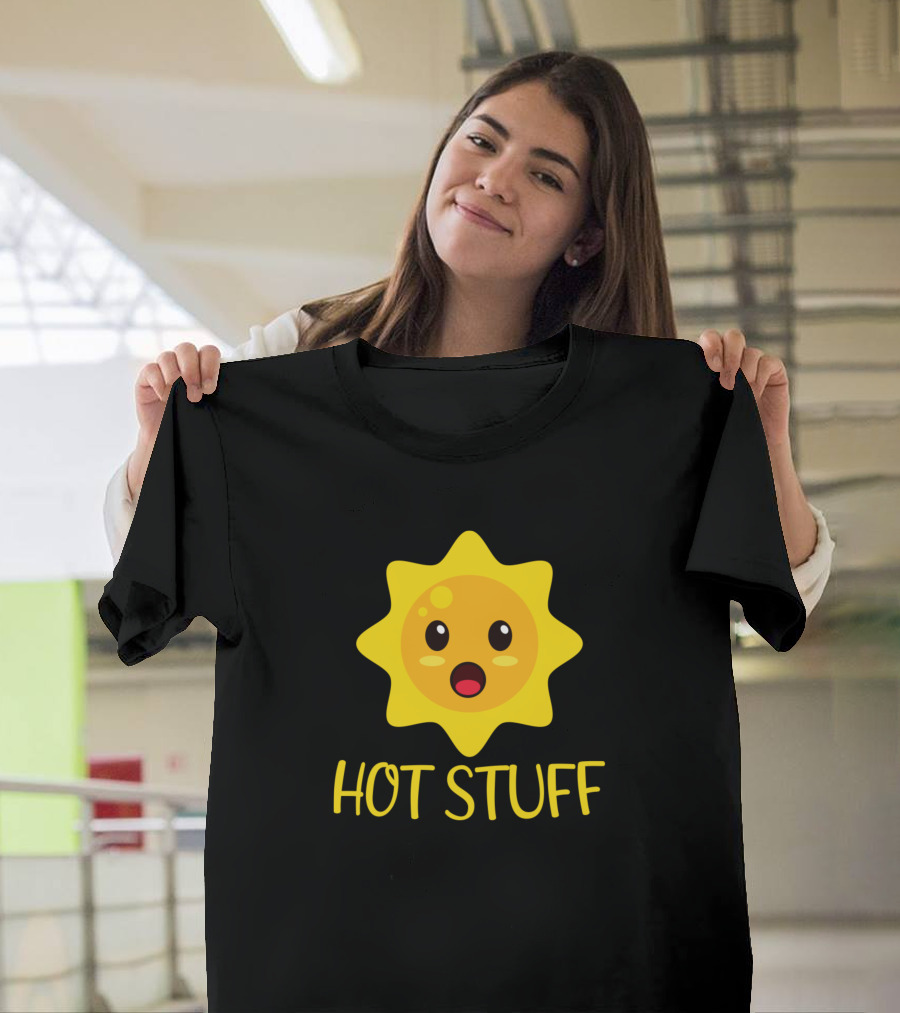 Hot Stuff Kawaii Expression Sun T-Shirt