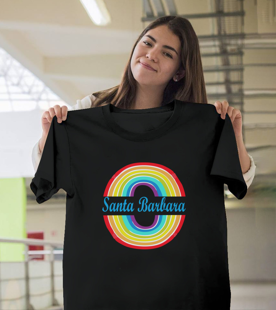 Santa Barbara Rainbow O T-Shirt