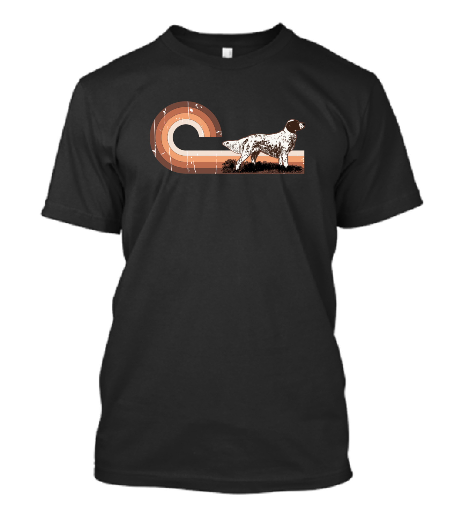 Small Munsterlander Pointer Retro Dog T-Shirt