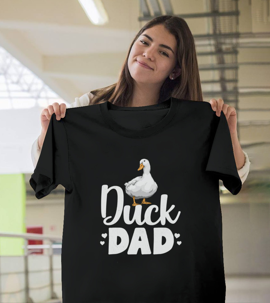 Duck Dad Funny Water Ducklings Animal T-Shirt