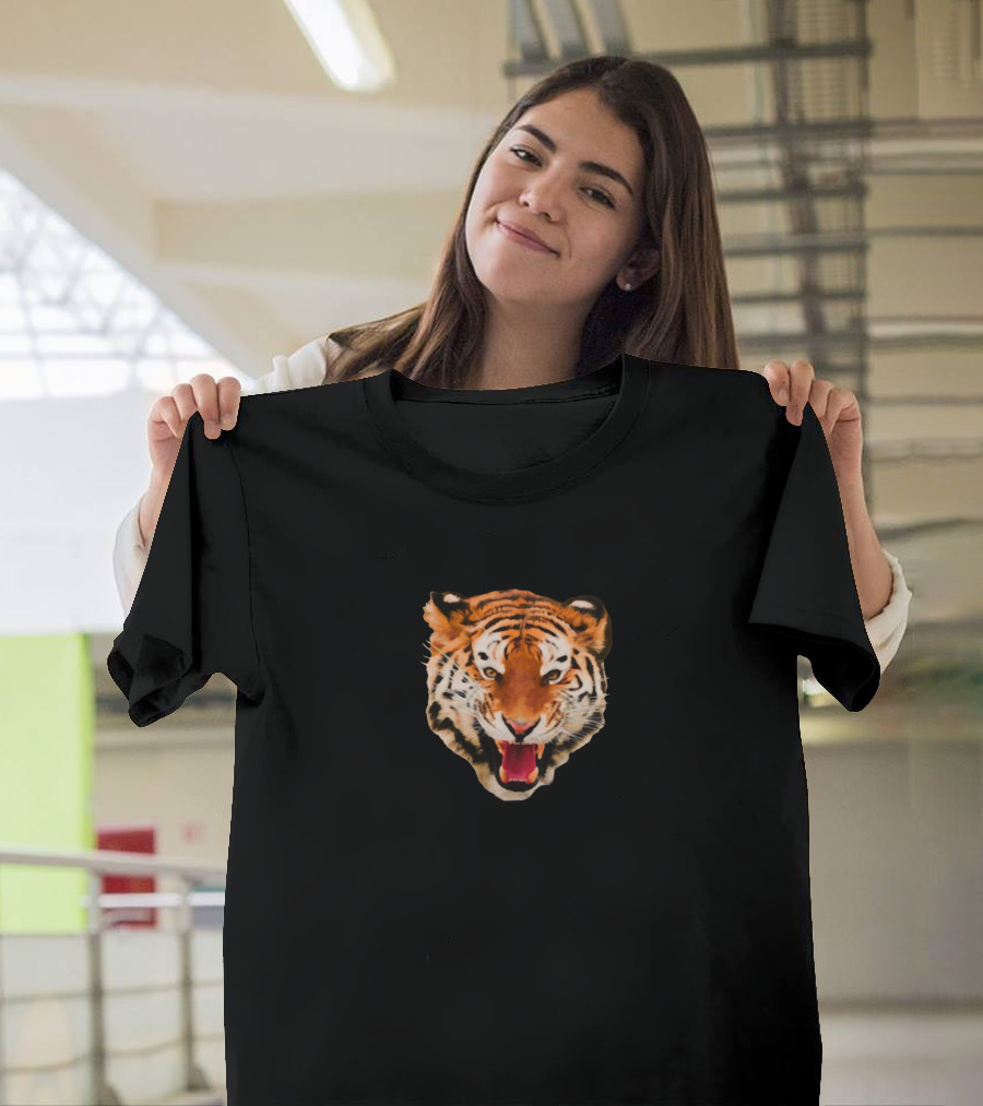 Roaring Tiger Head T-Shirt