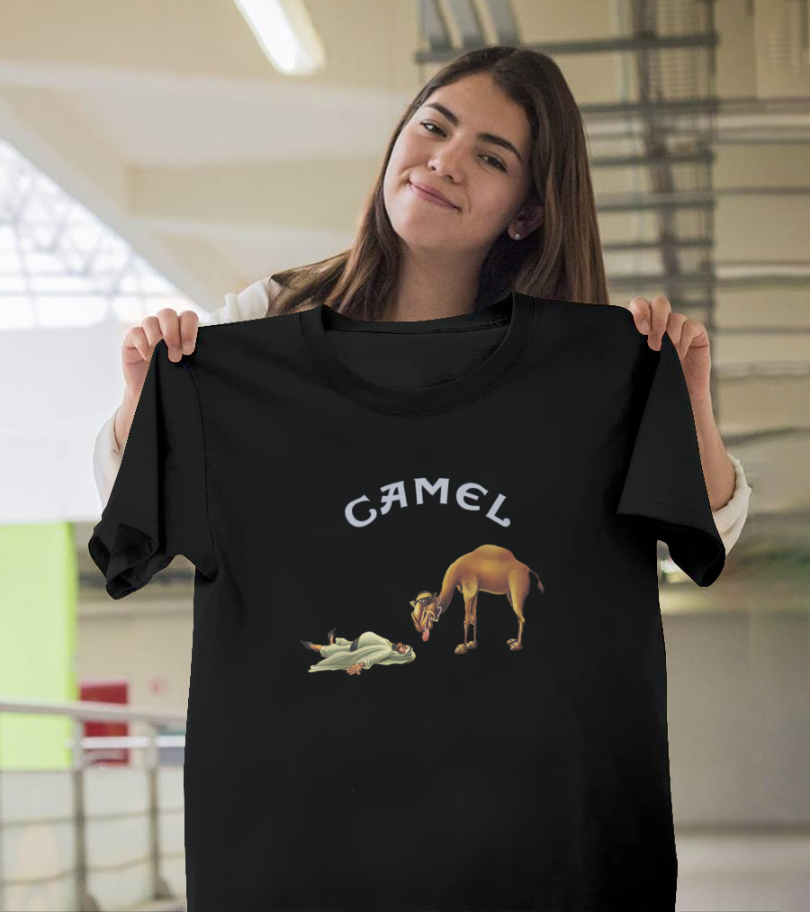 Camel Mirage Band Sleeping Man and Camel T-Shirt