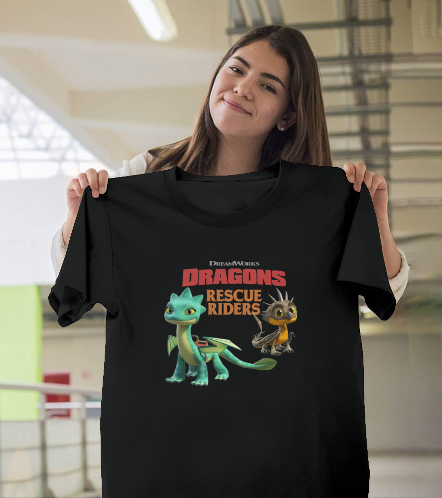 DreamWorks Dragons Rescue Riders Characters T-Shirt