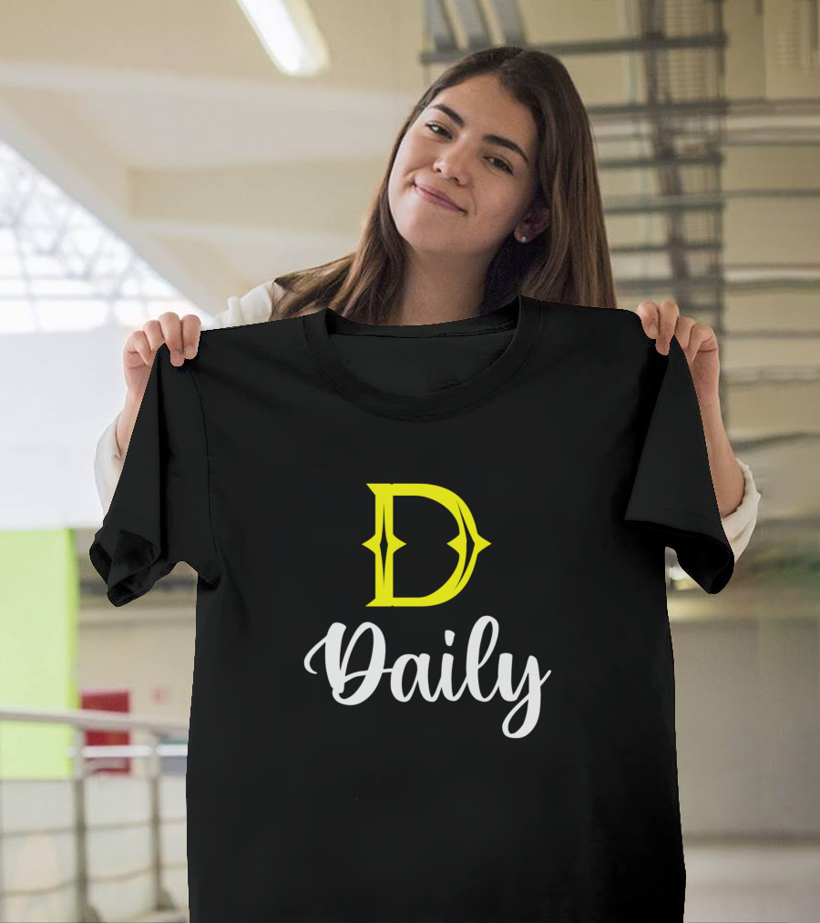 Daily Surname Second Name D Daily T-Shirt