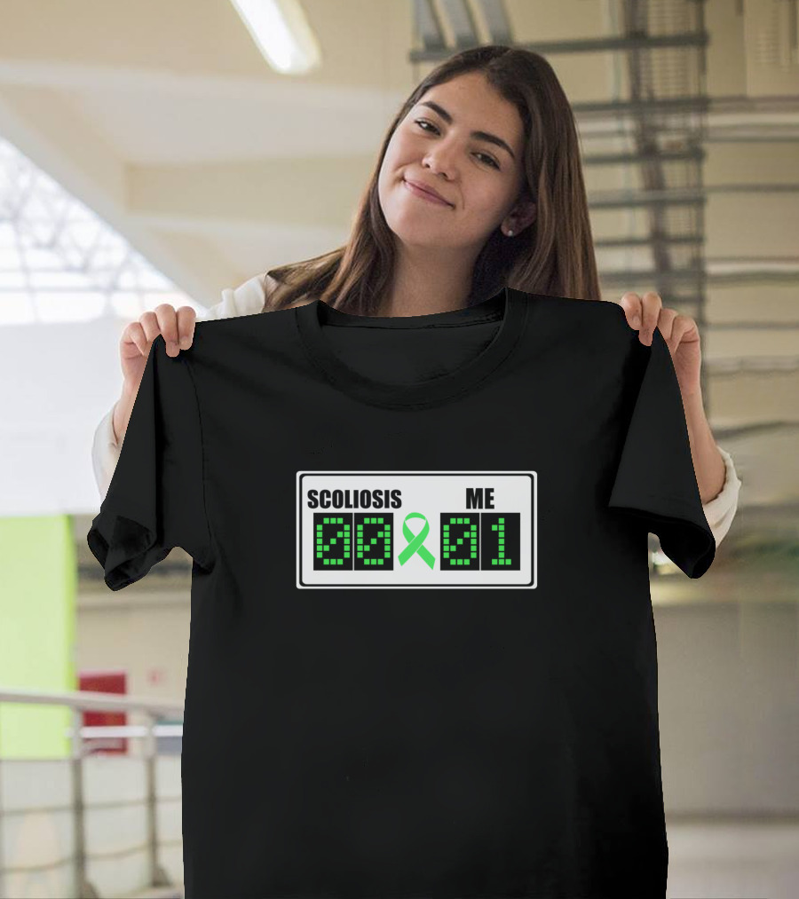 Scoliosis Awareness Me Scoliosis 00 Me 01 Warrior Survivor T-Shirt