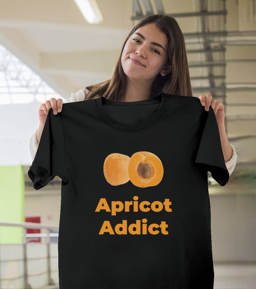 Apricot Addict Juicy Fruit Obsession T-Shirt