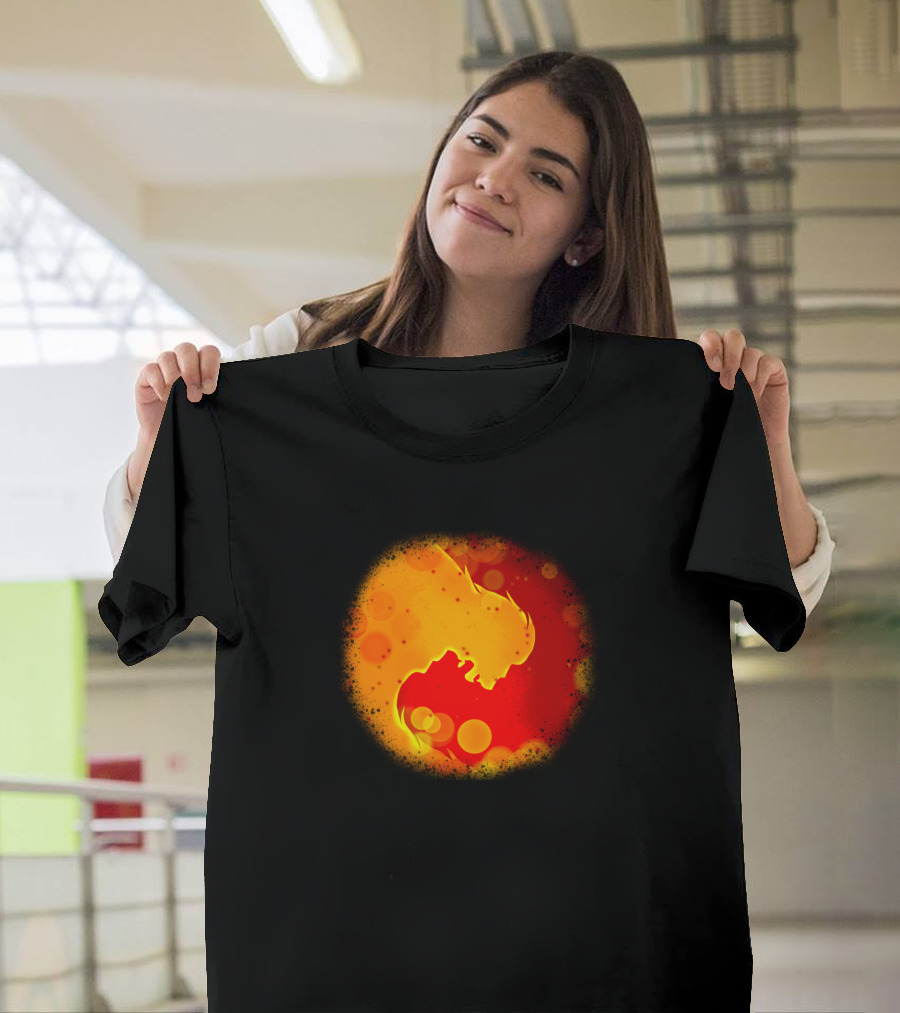 Golden Red Lions Fiery T-Shirt