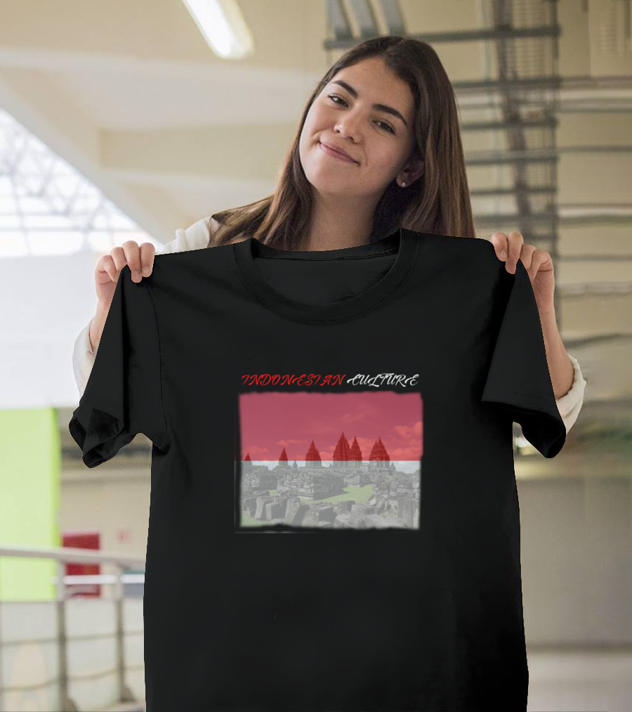 INDONESIAN CULTURE Temple Heritage Landscape T-Shirt