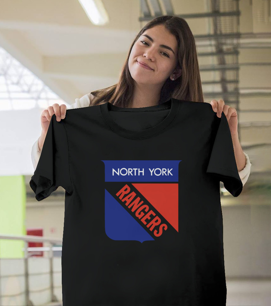 North York Rangers Hockey Emblem T-Shirt
