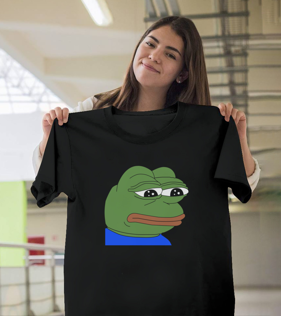 Sad Pepe the Frog Iconic Meme T-Shirt
