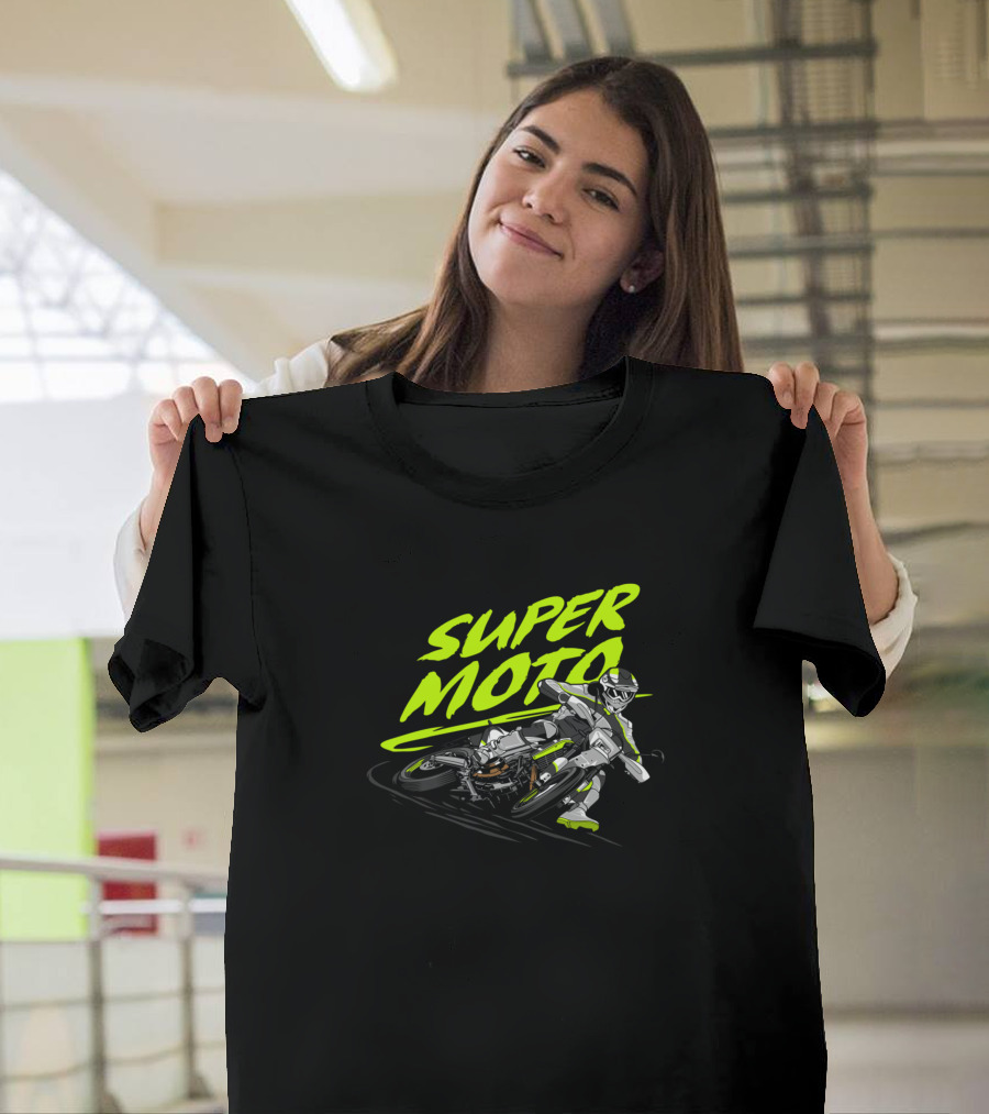 Super Moto Racing Biker Adventure T-Shirt