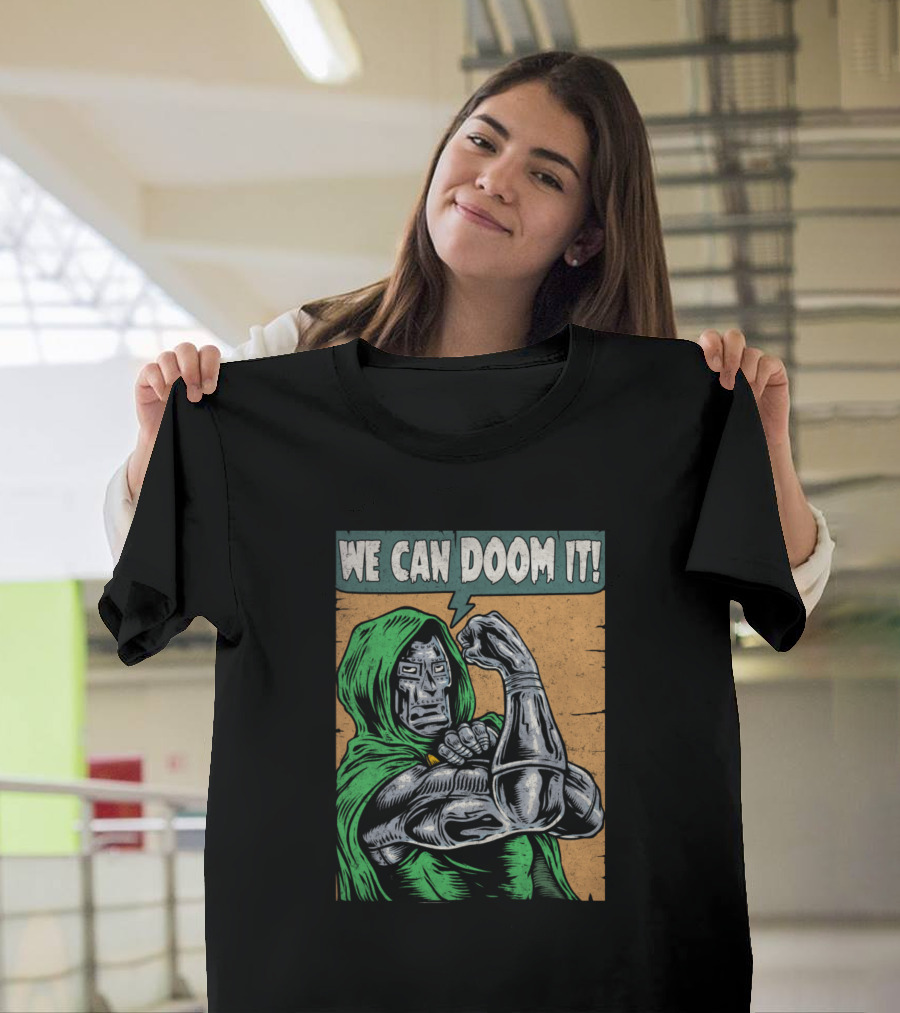 We Can Doom It Comic Villain Power Flex T-Shirt