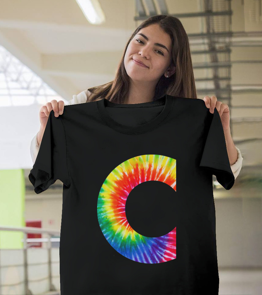 Tie Dye Letter C T-Shirt