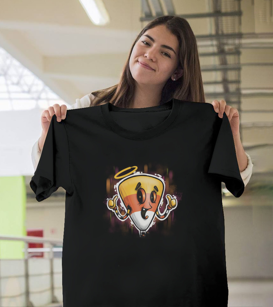 Candy Corny Halo Angel Thumbs Character T-Shirt