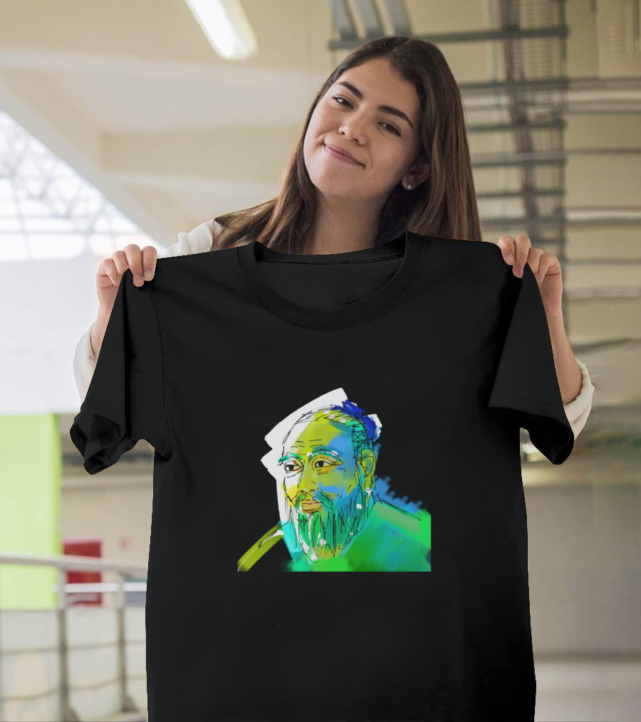 Confucius Colorful Abstract T-Shirt