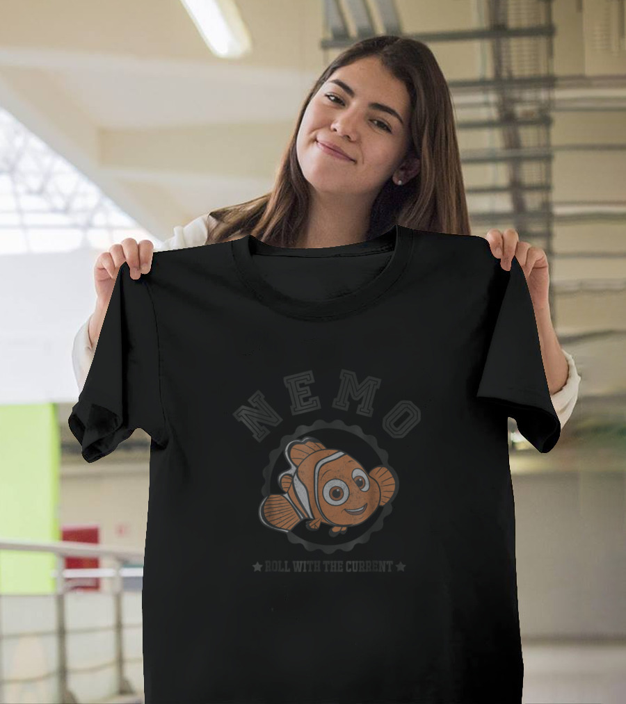 Nemo Roll With The Current Disney Finding Dory T-Shirt
