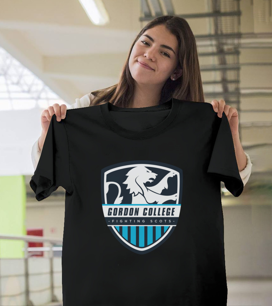 Gordon College Fighting Scots Shield Emblem T-Shirt