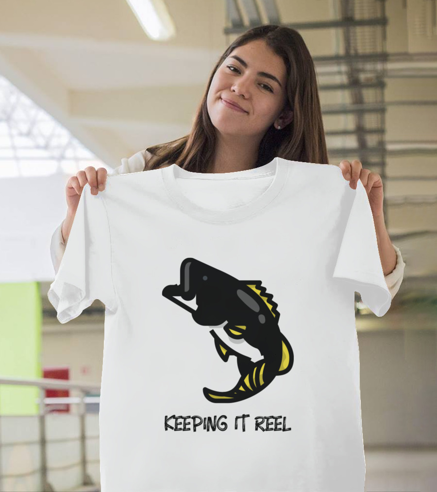 Keeping It Reel Bass Fishing T-Shirt