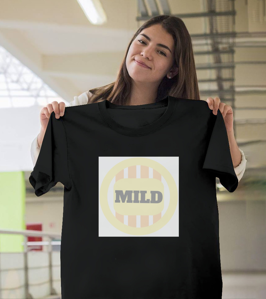 Mild Retro Vintage Style Oval Emblem T-Shirt