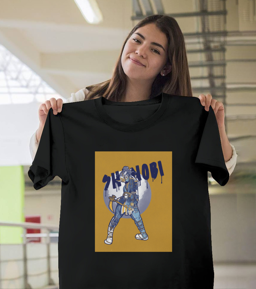 Shinobi Warrior with Katana and Armor T-Shirt