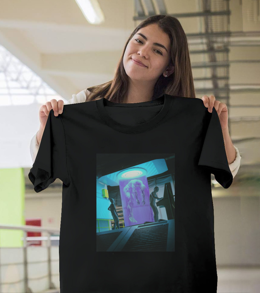 Still Breathing Alien Lab Experimentation Scene T-Shirt
