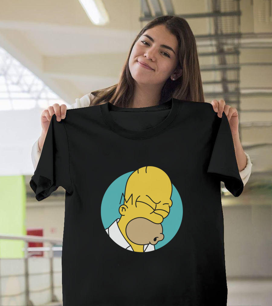 Homer Simpson Doh Face The Simpsons T-Shirt