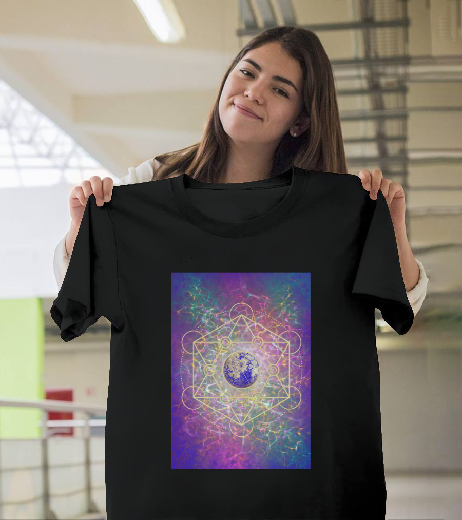 Sacred Geometry Cosmic Waters Dance T-Shirt